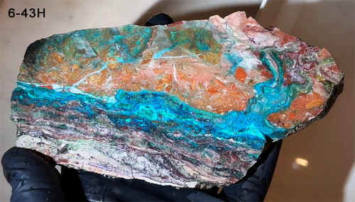 Large slab azurite malachite - large,